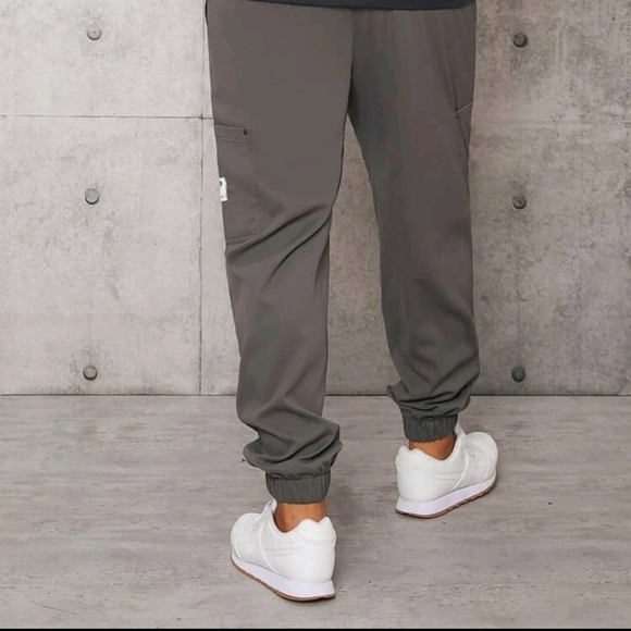 Mens Dark Gray Joggers - Picture 2 of 8